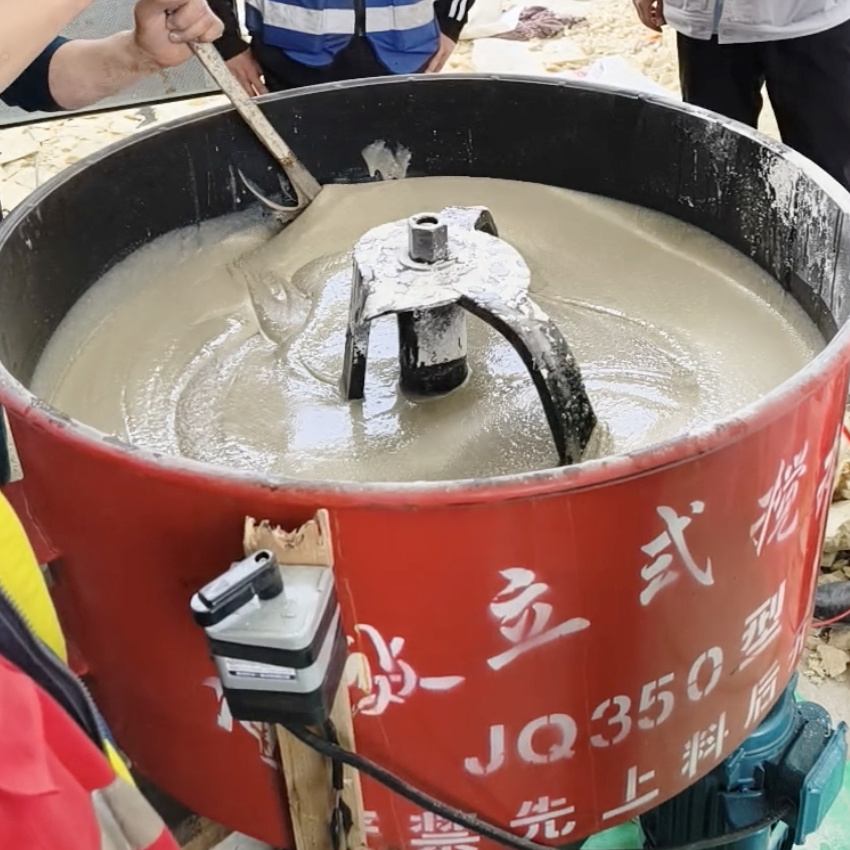 镇远汽轮机余热压缩机导热油设备底座耐高温环氧树脂灌浆料
