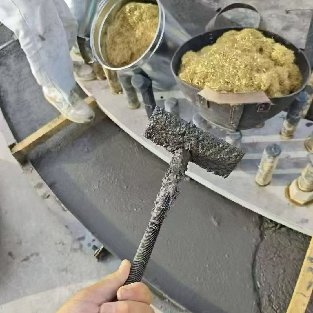镇远C120钢纤维高强无收灌浆料 轧机压缩机汽轮机发电机锻压设备底座灌浆材料